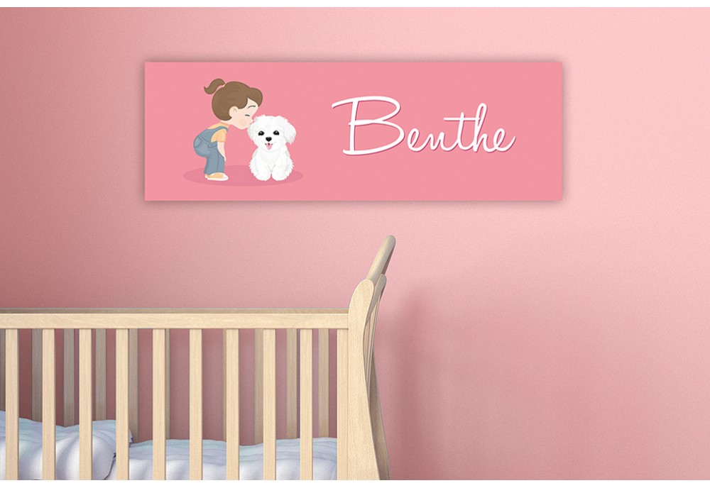 Meisje met hondje Meisje met hondje
